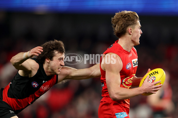 AFL 2024 Round 22 - Essendon v Gold Coast - A-52680445