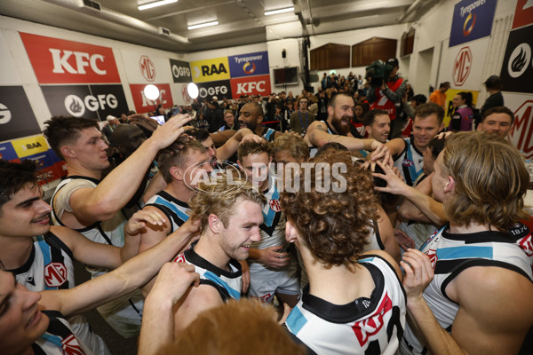 AFL 2024 Round 22 - Melbourne v Port Adelaide - A-52680755