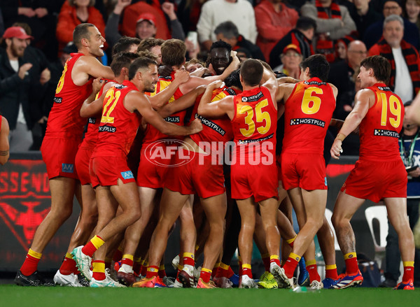 AFL 2024 Round 22 - Essendon v Gold Coast - A-52683293