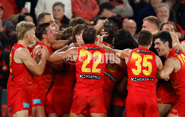 AFL 2024 Round 22 - Essendon v Gold Coast - A-52683295