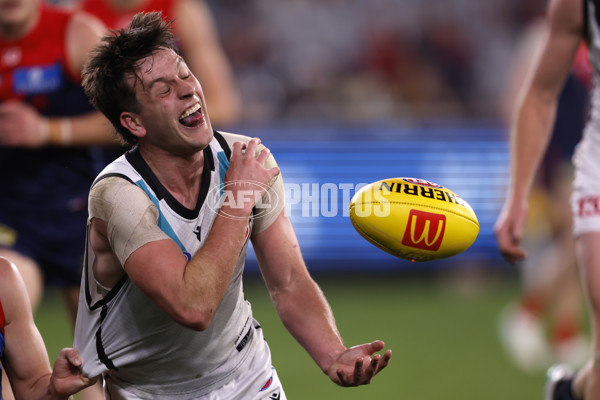 AFL 2024 Round 22 - Melbourne v Port Adelaide - A-52683335