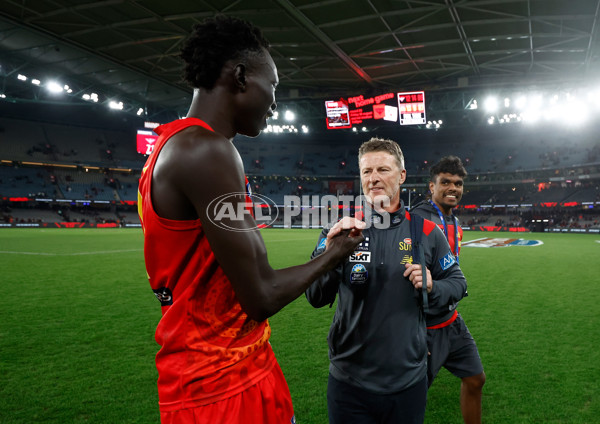 AFL 2024 Round 22 - Essendon v Gold Coast - A-52683372