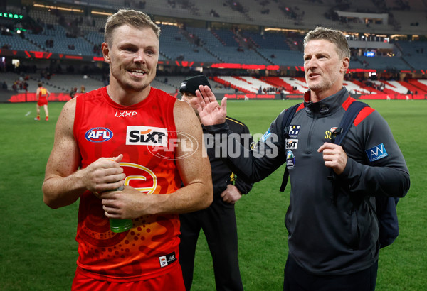 AFL 2024 Round 22 - Essendon v Gold Coast - A-52683374