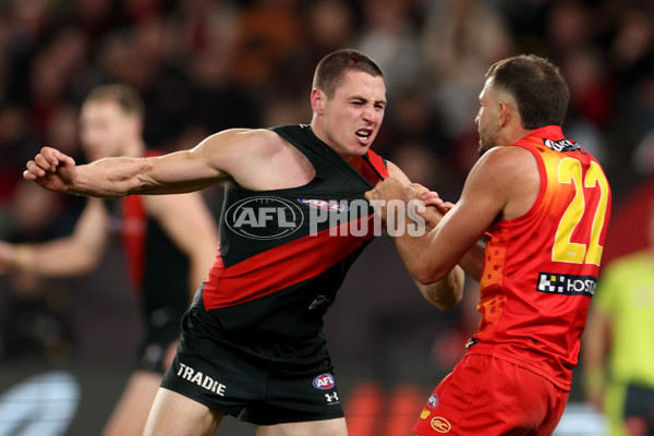 AFL 2024 Round 22 - Essendon v Gold Coast - A-52685643