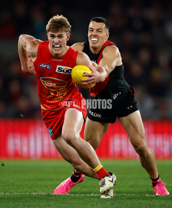 AFL 2024 Round 22 - Essendon v Gold Coast - A-52685703