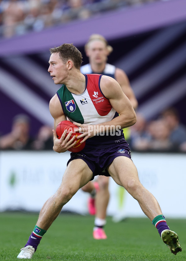 AFL 2024 Round 22 - Fremantle v Geelong - A-52685725