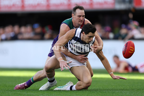 AFL 2024 Round 22 - Fremantle v Geelong - A-52686133