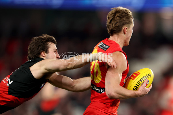 AFL 2024 Round 22 - Essendon v Gold Coast - A-52688179