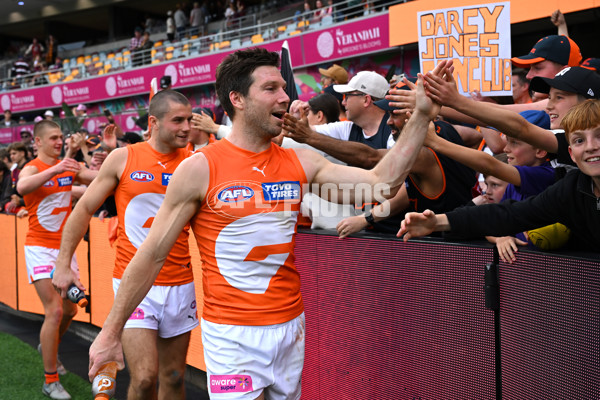 AFL 2024 Round 22 - Brisbane v GWS - A-52688230