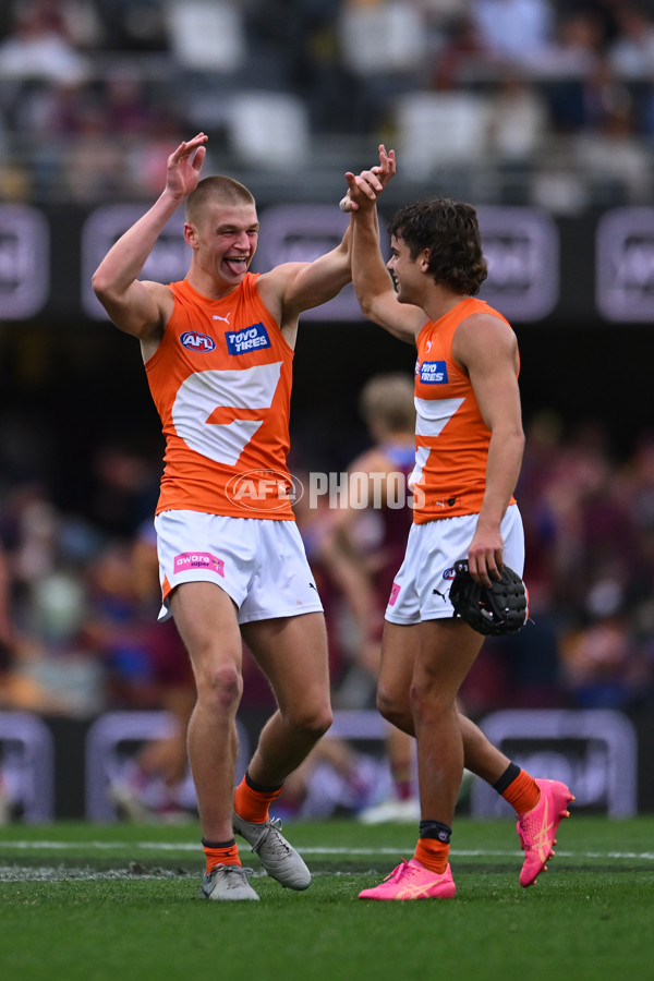 AFL 2024 Round 22 - Brisbane v GWS - A-52688231