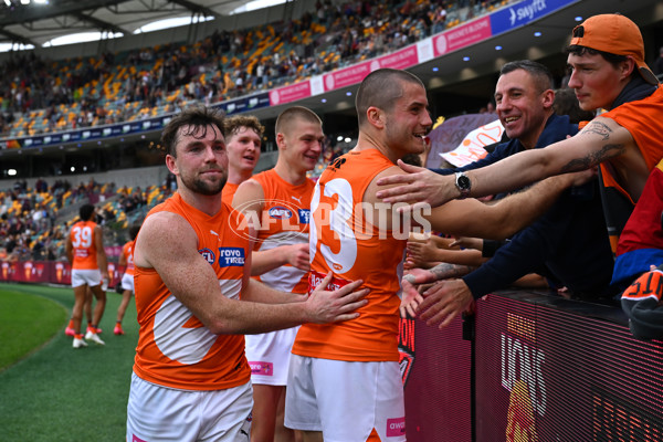 AFL 2024 Round 22 - Brisbane v GWS - A-52688236