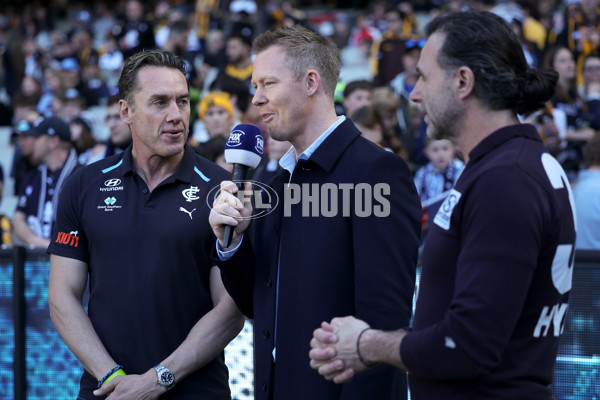 AFL 2024 Round 22 - Carlton v Hawthorn - A-52691525