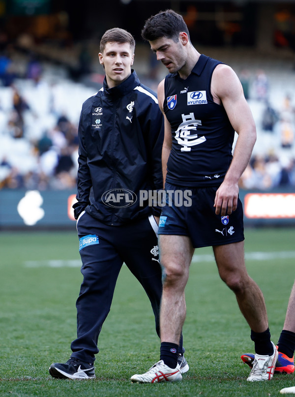 AFL 2024 Round 22 - Carlton v Hawthorn - A-52705032