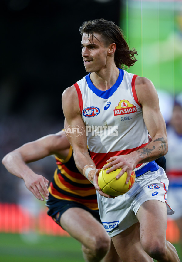 AFL 2024 Round 22 - Adelaide v Western Bulldogs - A-52719514