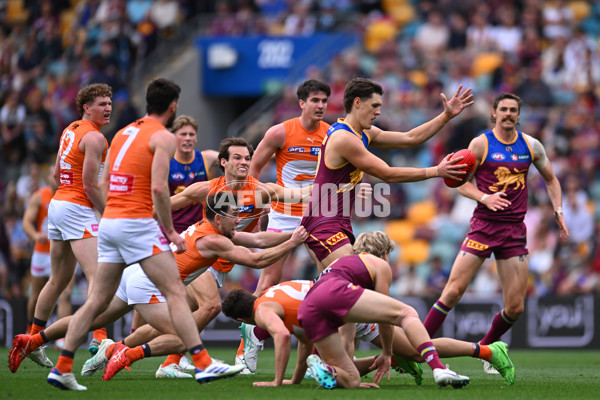 AFL 2024 Round 22 - Brisbane v GWS - A-52721960