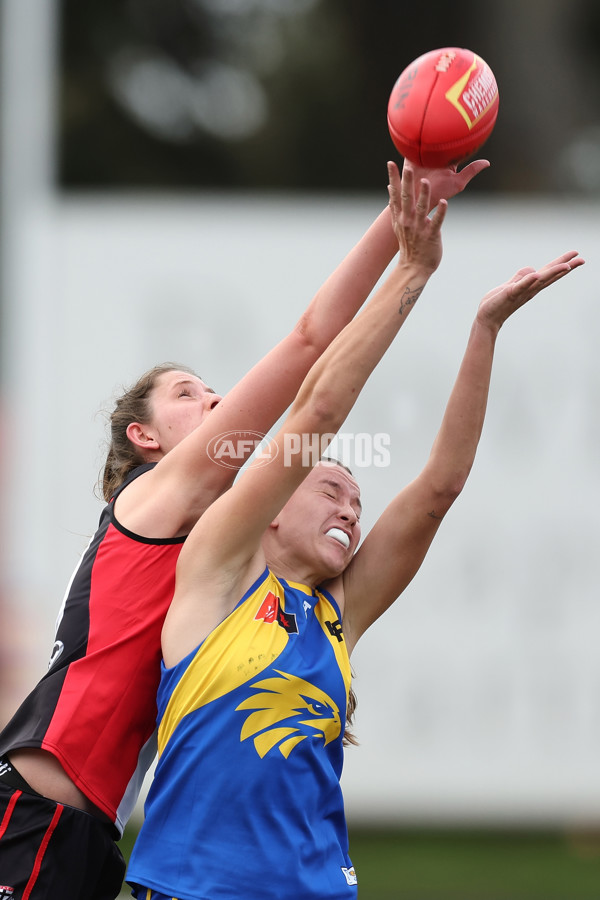 AFLW 2024 Practice Match - West Coast v St Kilda - A-53040319