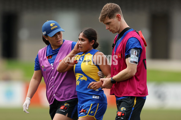 AFLW 2024 Practice Match - West Coast v St Kilda - A-53040338