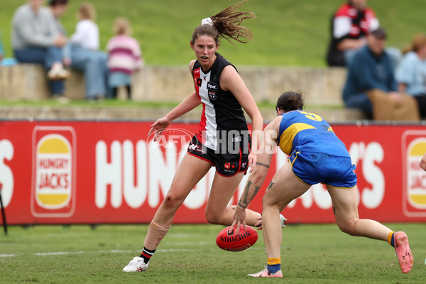 AFLW 2024 Practice Match - West Coast v St Kilda - A-53040341