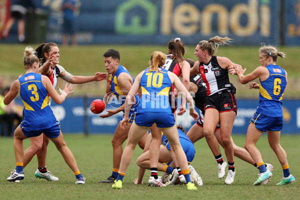 AFLW 2024 Practice Match - West Coast v St Kilda - A-53040342