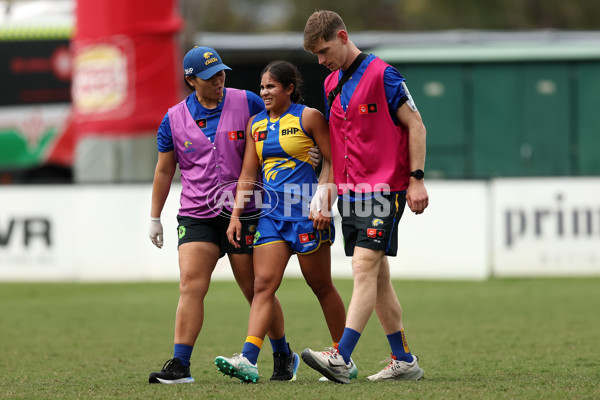 AFLW 2024 Practice Match - West Coast v St Kilda - A-53040446