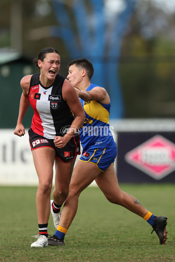 AFLW 2024 Practice Match - West Coast v St Kilda - A-53043100