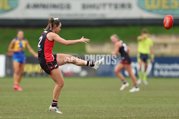 AFLW 2024 Practice Match - West Coast v St Kilda - A-53043115