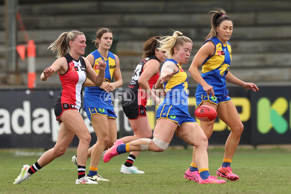 AFLW 2024 Practice Match - West Coast v St Kilda - A-53043135