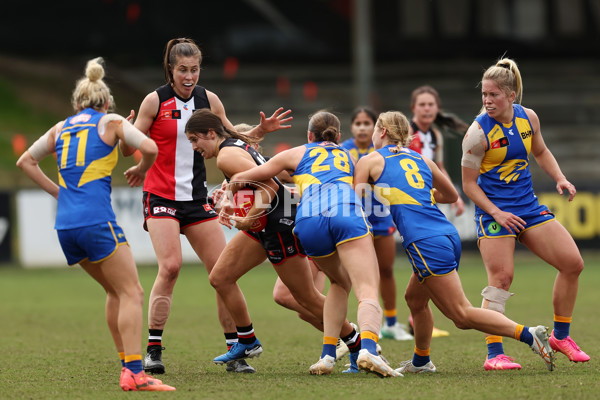 AFLW 2024 Practice Match - West Coast v St Kilda - A-53043157