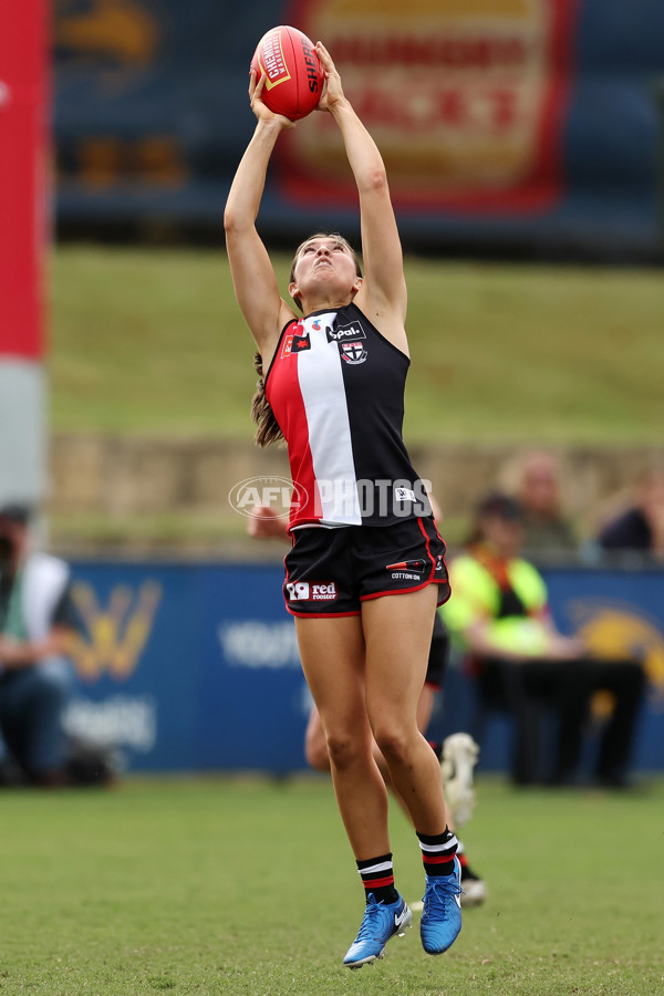 AFLW 2024 Practice Match - West Coast v St Kilda - A-53043176