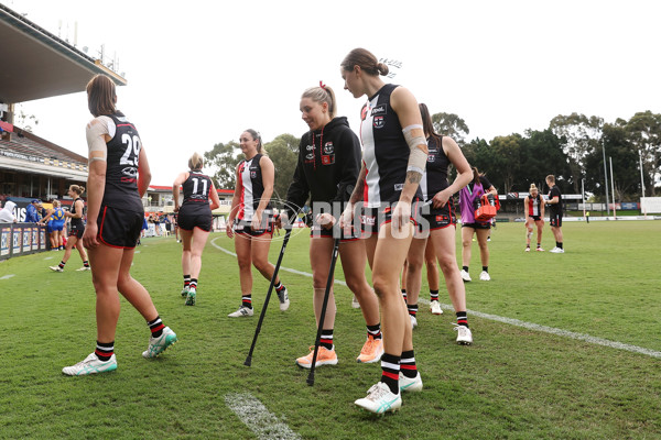 AFLW 2024 Practice Match - West Coast v St Kilda - A-53043217