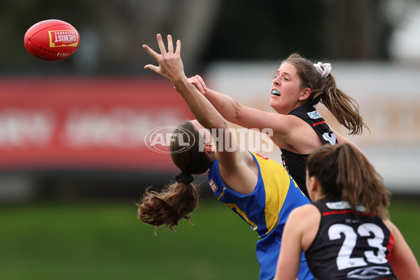 AFLW 2024 Practice Match - West Coast v St Kilda - A-53043226