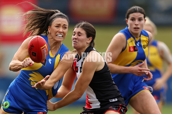 AFLW 2024 Practice Match - West Coast v St Kilda - A-53045606