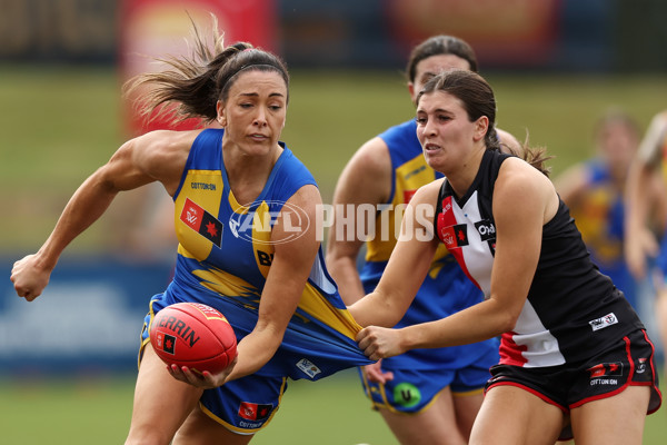 AFLW 2024 Practice Match - West Coast v St Kilda - A-53045609