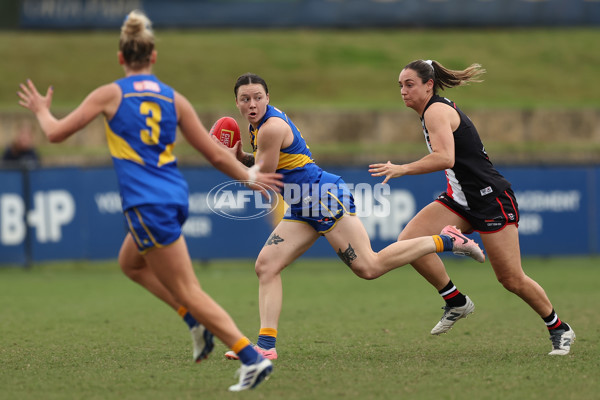 AFLW 2024 Practice Match - West Coast v St Kilda - A-53045633