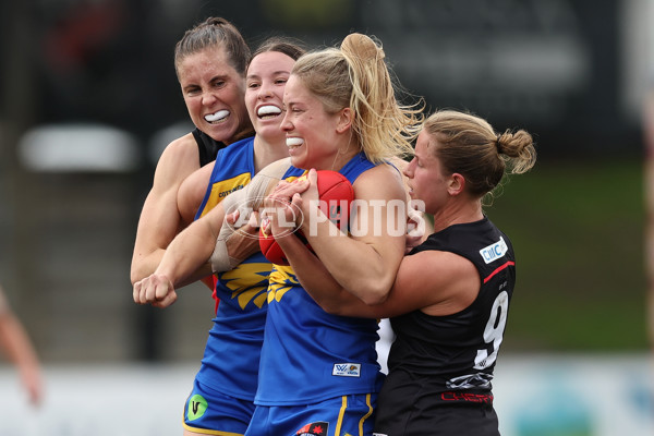 AFLW 2024 Practice Match - West Coast v St Kilda - A-53045661