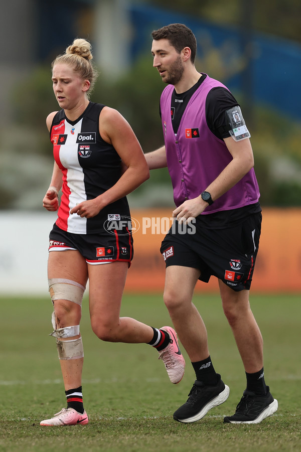 AFLW 2024 Practice Match - West Coast v St Kilda - A-53045684