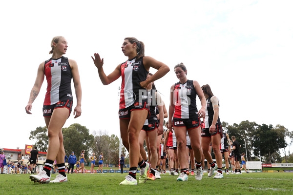 AFLW 2024 Practice Match - West Coast v St Kilda - A-53048249