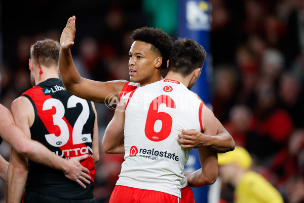 AFL 2024 Round 23 - Essendon v Sydney - A-53053436