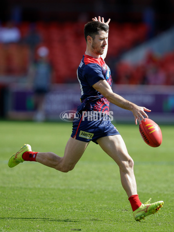 AFL 2024 Round 23 - Gold Coast v Melbourne - A-53061287