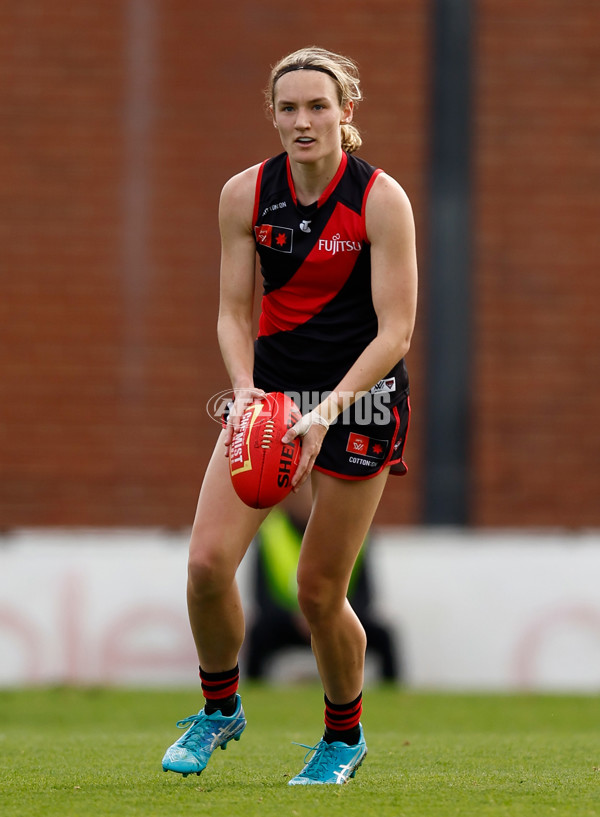 AFLW 2024 Practice Match - Essendon v Geelong - A-53061359