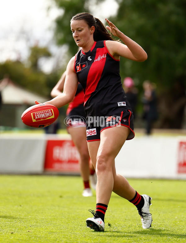 AFLW 2024 Practice Match - Essendon v Geelong - A-53061675