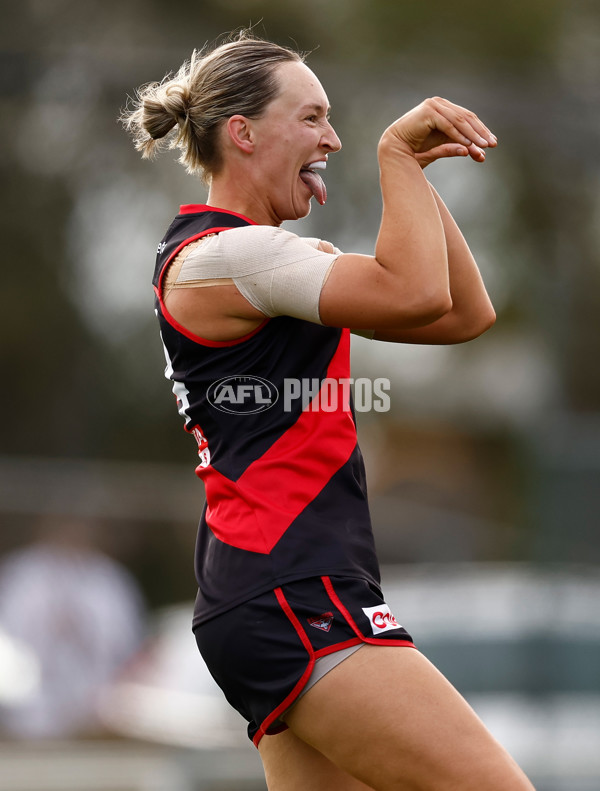 AFLW 2024 Practice Match - Essendon v Geelong - A-53061712