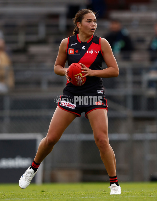 AFLW 2024 Practice Match - Essendon v Geelong - A-53061719