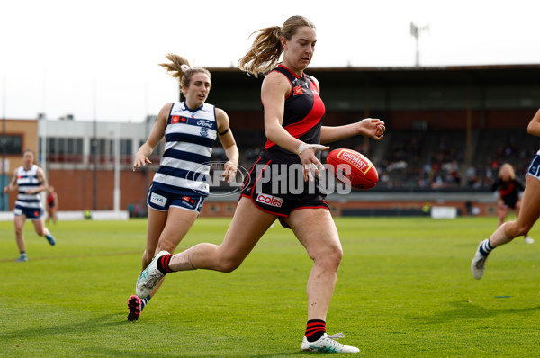 AFLW 2024 Practice Match - Essendon v Geelong - A-53061734