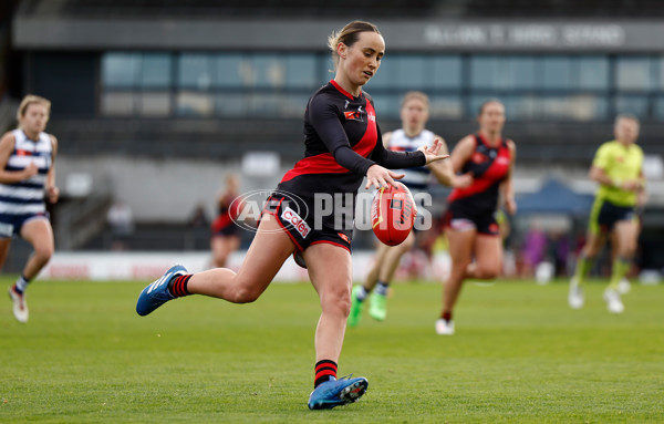 AFLW 2024 Practice Match - Essendon v Geelong - A-53061750