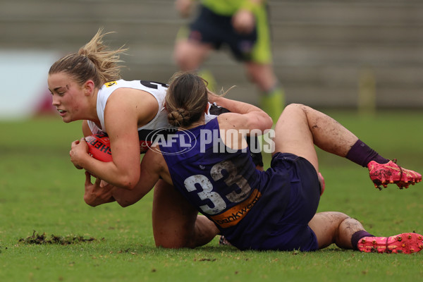 AFLW 2024 Practice Match - Fremantle v Collingwood - A-53063938