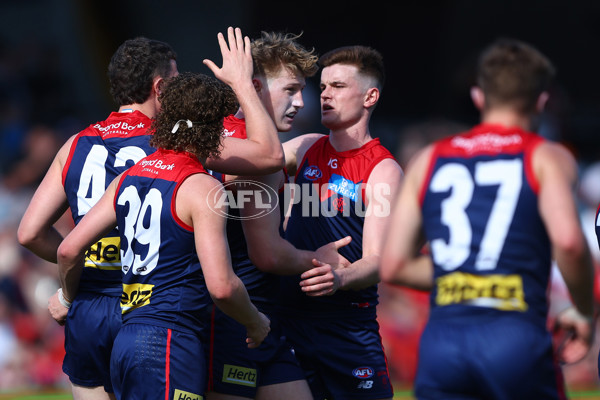 AFL 2024 Round 23 - Gold Coast v Melbourne - A-53063983