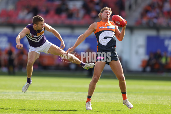 AFL 2024 Round 23 - GWS v Fremantle - A-53064190