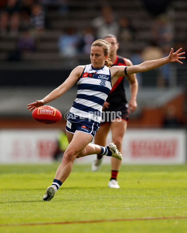 AFLW 2024 Practice Match - Essendon v Geelong - A-53064193