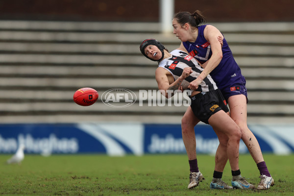 AFLW 2024 Practice Match - Fremantle v Collingwood - A-53064227